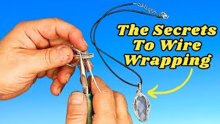 DIY Wire Wrapped Jewelry StepbyStep Tutorial [upl. by Navillus]