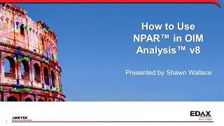 How to Use NPAR™ in OIM Analysis™ v8 [upl. by Jobie907]