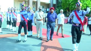 Pondicherry University 77th Independence Day Celebrations 15082023 [upl. by Ahsiryt]