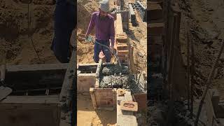 anchor bolt column casting shortsyoutube civilengineer constructionsite shorts [upl. by Berardo]