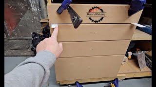 Workbench refurb Fitting drawers woodworking diy 62 [upl. by Ravo]