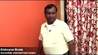 Mr Krishnarao Bhosle Undergoes Coronary Angioplasty at Wockhardt Hospitals [upl. by Moser]