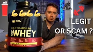 Optimum Nutrition Gold Standard Whey Protein Review The Best Protein Powder for Muscle Gain [upl. by Alinna91]