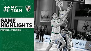 Prienai  Zalgiris  Game Highlights  20210510 [upl. by Otrebire]