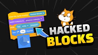 Using HACKED BLOCKS in Scratch [upl. by Angle]