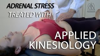 Adrenal Stress treated with Chiropractic and Applied Kinesiology [upl. by Helfand327]