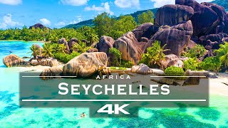 Seychelles 🇸🇨  by drone 4K [upl. by Tilford679]