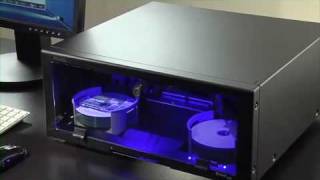 CDDVD Disc Printing and Duplication with Primeras Bravo XR Disc Publisher [upl. by Ehcsrop]