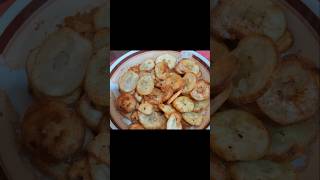 Ash plantain chips 😋food [upl. by Marline]