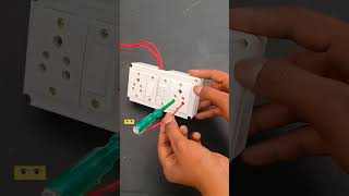 How to check neutral with tester diy electrical tester ytshort electricity short diylrojects [upl. by Suedama817]