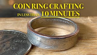 Coin Ring Crafting in less than 10 minutes [upl. by Latia]