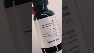 Minimalist Hair Growth Actives 18 Hair Serum beminimalist hairgrowthserum [upl. by Blaire]