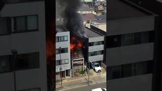 緊急車両のサイレンが近くで止まったら 猛暑の中 昼火事発生 横浜市 緊急出動された皆様に改めて感謝 [upl. by Ytisahcal779]