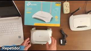 Como Configurar Router TpLink TL WR850N en Modo Repetidor Wifi Paso a Paso [upl. by Aihtak]