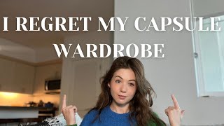 Does Building a Capsule Wardrobe REALLY Save You Money [upl. by Ewolram757]