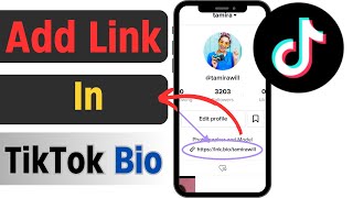 How To Put Link In TikTok Bio  Clickable Website Link On TikTok [upl. by Entwistle]