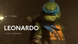 TMNT  LEONARDO  TEST FOOTAGE [upl. by Giacopo614]