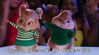 ලෙලෙනා  Lelena  Nilan Hettiarachchi song  Chipmunks amp Himabole version song with lyrics [upl. by Demetris]