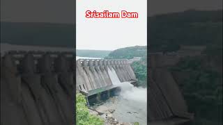 Srisailam Dam Gates open 1cr travel trending nature youtubeshorts shorts lakshmisrinivas456 [upl. by Ardnekahs]