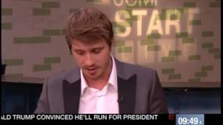 Garrett Hedlund Interview [upl. by Shiverick]