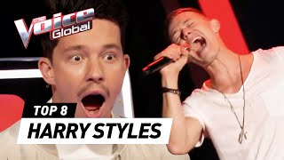 Outstanding HARRY STYLES Blind Auditions on The Voice [upl. by Ayote492]