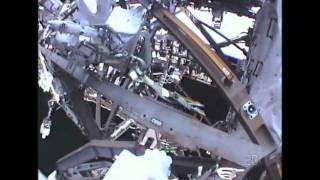 Successful Spacewalk Tops Flight Day 7 [upl. by Amlez]