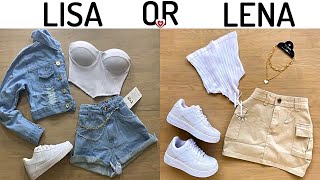 LISA OR LENA 💖 Fashion Styles [upl. by Hackney11]