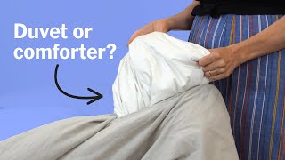 Comforter Duvet and Duvet Cover Whats the Difference [upl. by Lodnar]