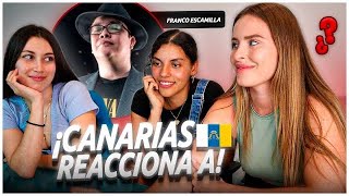 🇮🇨 MIS AMIGAS REACCIONAN a FRANCO ESCAMILLA 🇲🇽 ¡ No entendimos nada 😱 [upl. by Eelibuj942]