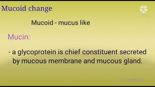 Hyaline and Mucoid change reversible cell injury morpholoypart2 [upl. by Venditti326]