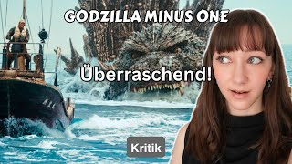 Weinen beim GodzillaFilm  GODZILLA MINUS ONE Kritik [upl. by Tenneb]