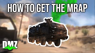 How to GET the MRAP in DMZ the EASY WAY [upl. by Alisen]