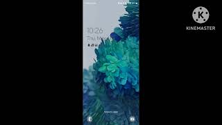 My wallpapers on My Samsung S20 FE 5G but with Over the horizon S4S5 ringtone playing [upl. by Adnert242]