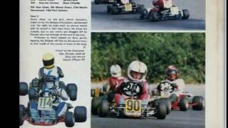 Karting WC 1980 in Nivelles Belgium De BruijnSennaFullerton [upl. by Danyelle942]