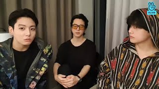 ENG SUB TAEHYUNG JIMIN amp JUNGKOOK LIVE VLIVE PART 2 [upl. by Joshua]