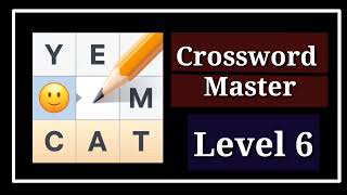 Crossword Master Word Puzzle Level 6 [upl. by Lamberto942]