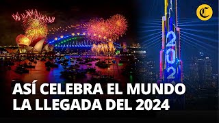 Así CELEBRAN países de ASIA la llegada del AÑO NUEVO 2024  El Comercio [upl. by Rosenzweig]