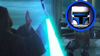 Lego Star Wars Jango Fett Death Noise Origin [upl. by Bud431]