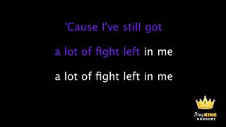 Rachel Platten Fight Song Karaoke Version [upl. by Gnirps183]