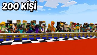 MİNECRAFT ZIPLAMAYI SON BIRAKAN KAZANIR [upl. by Esinyl]