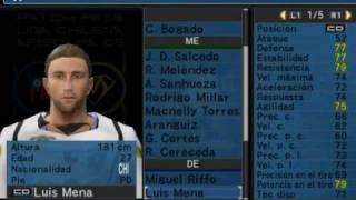 Colo  Colo  Pes Liga Chilena Clausura 2009 [upl. by Dougal680]