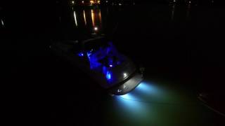 Sea blaze 3 lumitec marine led light SeaRay Sundancer 380 [upl. by Kaylyn]