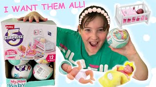 MY MINI BABY BOX OPENING  SILICONE BABIES  12 TO COLLECT [upl. by Anni]