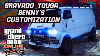 GTA Online Bravado Youga Classic Benny’s Version Customization GameplayShowcase [upl. by Auqemahs]