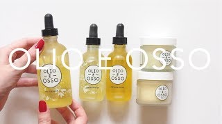 Olio e Osso Skincare  Face Oil and Balm Product Reviews [upl. by Dalury]