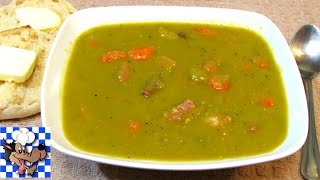 Split Pea Soup  How To Make Split Pit Pea and Ham Soup [upl. by Eicnahc]