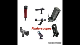 finders from worst to best space telescope astronomy finderscope telrad rigel refractor [upl. by Haliehs]