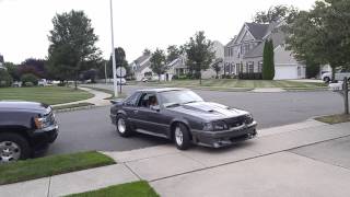 680hp 1989 mustang gt with vortech v1 supercharger [upl. by Retla]