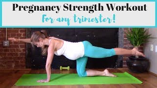 Prenatal Workout  Safe Pregnancy Workout for Any Trimester [upl. by Errecart]