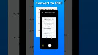 Convert the documents into PDF  Download the PD scanner [upl. by Adelice]